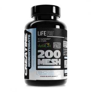 Life Pro Creatine Monohydrate 200mesh + Astragin 120 Vegancaps