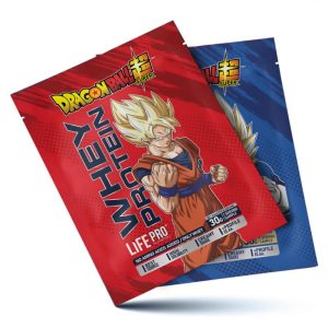 Life Pro Whey Dragon Ball Super Limited Edition Goku&Vegeta 30g